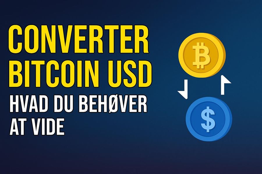 Converter bitcoin usd - hvad du behøver at vide